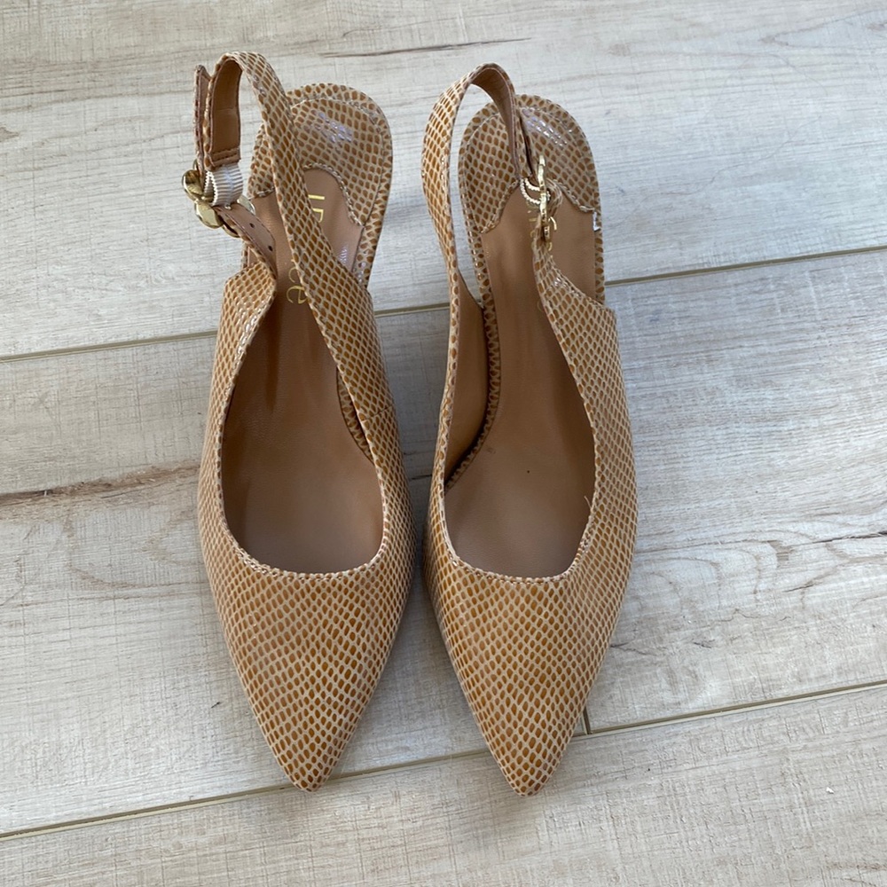 Gold and Tan J. Renee Heels